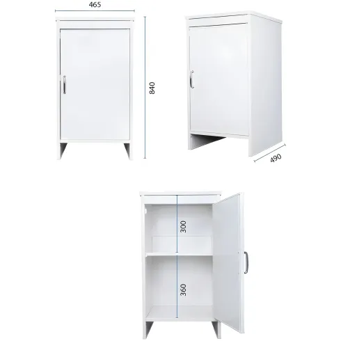 Mobile Lavatoio 45x50x85 cm con Pensile 45x34x52 cm 1 Anta
