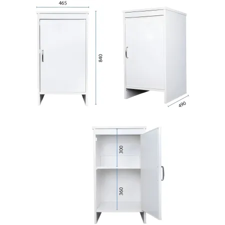 Mobile Lavatoio 45x50x85 cm con Pensile 45x34x52 cm 1 Anta