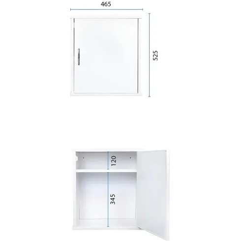Mobile Lavatoio 45x50x85 Pensile 45x34x52 Colonna 45x50x182 cm