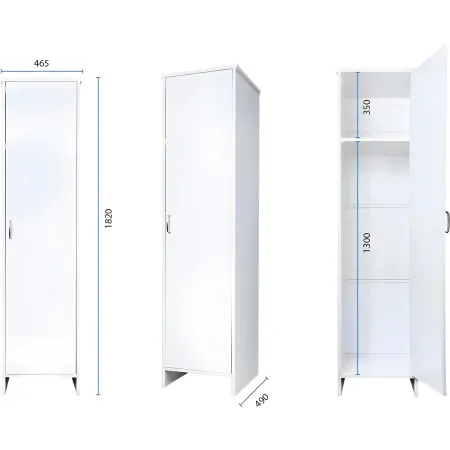 Mobile Lavatoio 45x50x85 Pensile 45x34x52 Colonna 45x50x182 cm