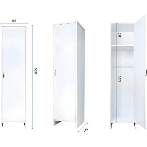 Mobile Lavatoio 2 Ante 60x50x85 Pensile 60x34x52 Colonna 45x50x182 cm