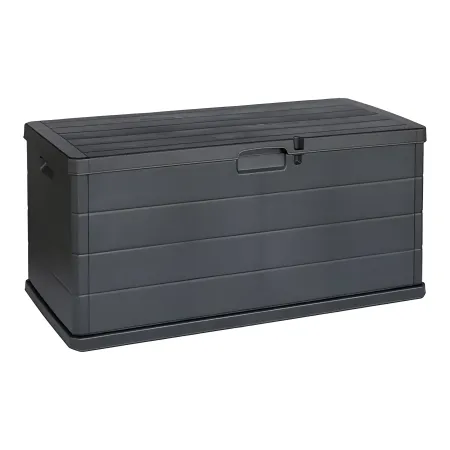 Contenitore Baule 340L 119x59x57 cm in Plastica con Maniglie Integrate