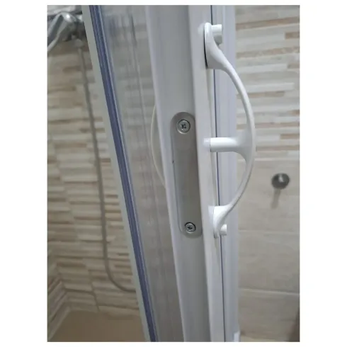 Box Doccia PVC 2 Ante a Soffietto 100 110 120 130 140 150 160 170 180 Nicchia | BricoShop24