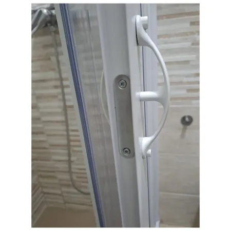 Box Doccia PVC 2 Ante a Soffietto 100 110 120 130 140 150 160 170 180 Nicchia | BricoShop24