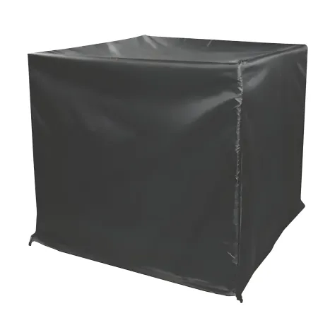Copertura Condizionatore 95x46x89 cm Poliestere Nero Impermeabile