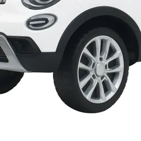 Macchinetta per Bambini Cavalcabile a Spinta Fiat 500X Bianca 2