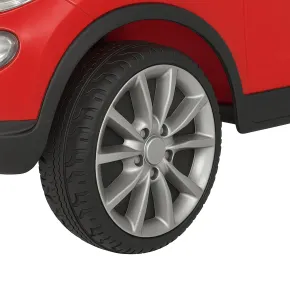 Macchinetta per Bambini Cavalcabile a Spinta Fiat 500X Rossa 2