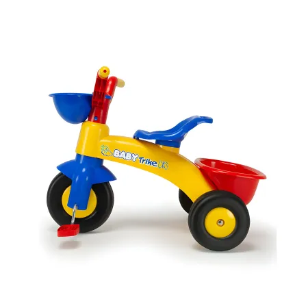 Triciclo Bambini Trico Max 62x40x46 cm Colori Vivaci Portaoggetti