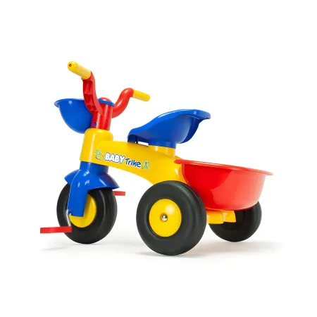 Triciclo Bambini Trico Max 62x40x46 cm Colori Vivaci Portaoggetti