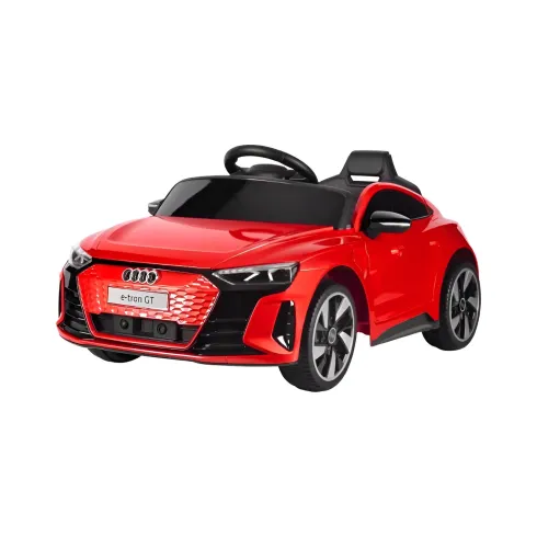 Auto Elettrica Bambini 12V Audi GT Rossa con Ruote e Telecomando