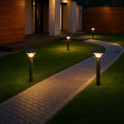 Lampione da Giardino a Palo Led 3.000K 4.000K 6000K