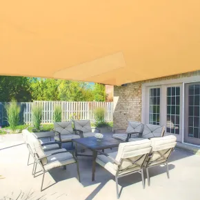 Rete Ombreggiante Beige Rotolo 100x1 m Polietilene HD con Asole