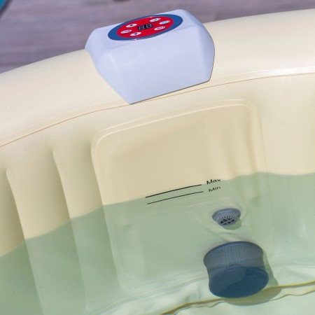 Piscina Spa Gonfiabile Vasca Idromassaggio Riscaldata Pompa da Giardino Esterno | BricoShop24
