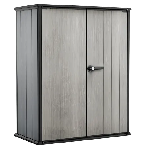 Armadio Keter Esterno Bidoni Rifiuti Biciclette Effetto Legno da Giardino Box | BricoShop24