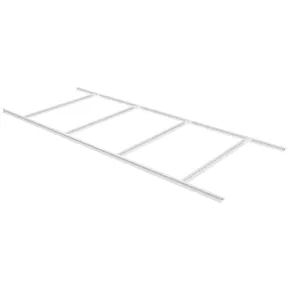 Kit di Fondazione per Casetta da Giardino 267x181 cm Acciaio Zincato