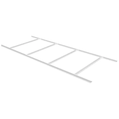 Kit di Fondazione per Casetta da Giardino 267x181 cm Acciaio Zincato