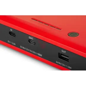 Avviatore Multifunzione Ultracompatto 17,5x8x3,5 cm 12 V 9.000 mAh 2