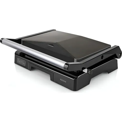 Grill Compatto Black+Decker MINI 1.000W Antiaderente Nero Grigio