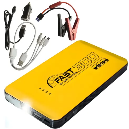 Avviatore Portatile 12V 4K 900 con Power Bank e Luce LED Integrata