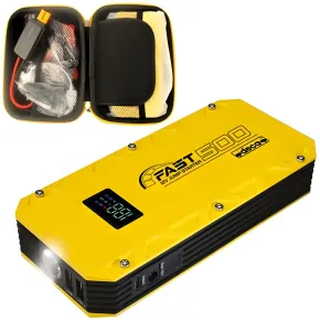 Avviatore Portatile 12K 12V 15Ah con Power Bank e Luce LED Integrata