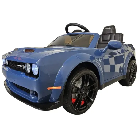 Dodge SRT Blu 12V Macchina Elettrica per Bambini