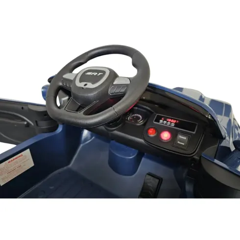 Dodge SRT Blu 12V Macchina Elettrica per Bambini