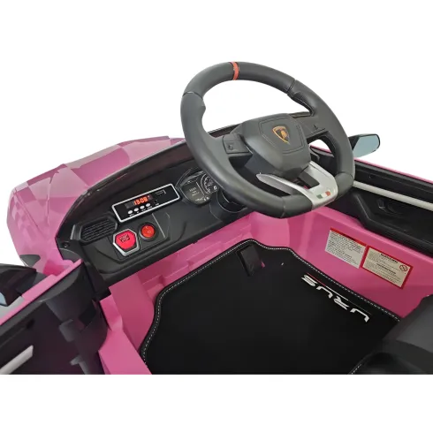 Lamborghini Urus Rosa 12V Macchina Elettrica per Bambini