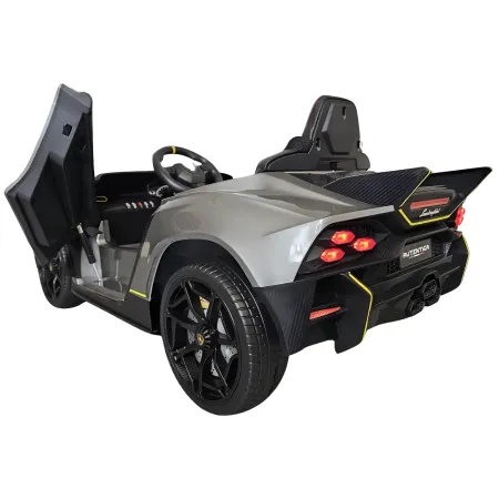 Lamborghini Grigia 12V Macchina Elettrica per Bambini
