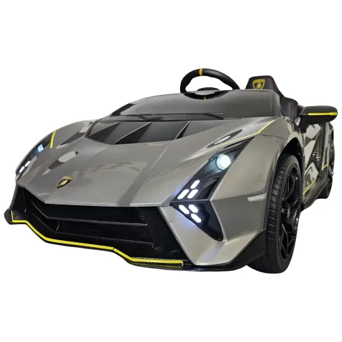 Lamborghini Grigia 12V Macchina Elettrica per Bambini