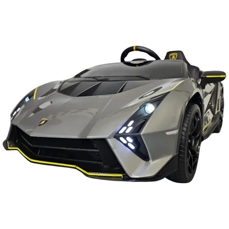 Lamborghini Grigia 12V Macchina Elettrica per Bambini