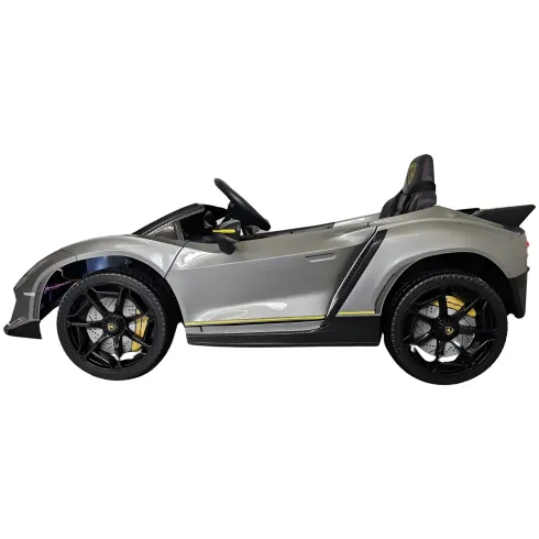 Lamborghini Grigia 12V Macchina Elettrica per Bambini