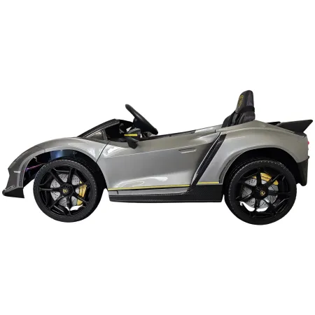 Lamborghini Grigia 12V Macchina Elettrica per Bambini