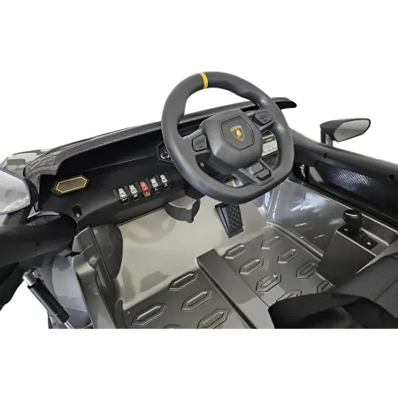 Lamborghini Grigia 12V Macchina Elettrica per Bambini