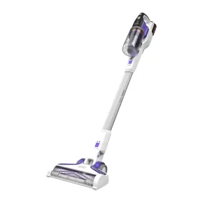 Scopa Elettrica Senza Fili Black and Decker 18V 2.5Ah Bianca Viola