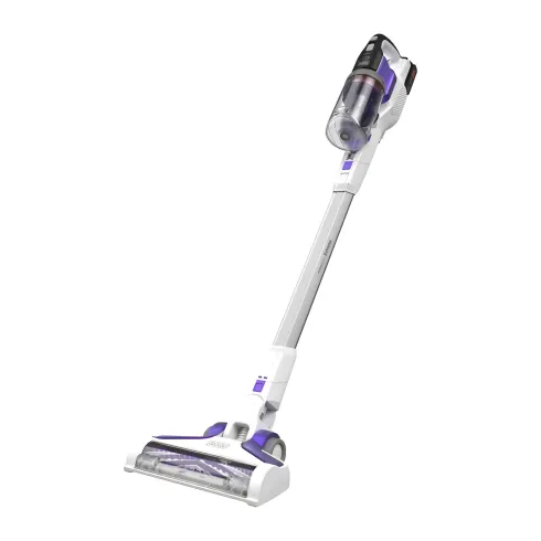 Scopa Elettrica Senza Fili Black and Decker 18V 2.5Ah Bianca Viola