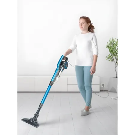 Scopa Elettrica Ciclonica 600W 3 in 1 Senza Sacco Filtro HEPA Lavabile