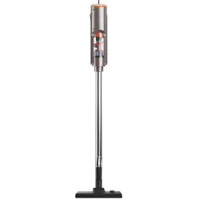 Scopa Elettrica 600W Senza Sacco con Filtro HEPA e Tubo Telescopico