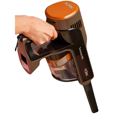 Scopa Elettrica 600W Senza Sacco con Filtro HEPA e Tubo Telescopico