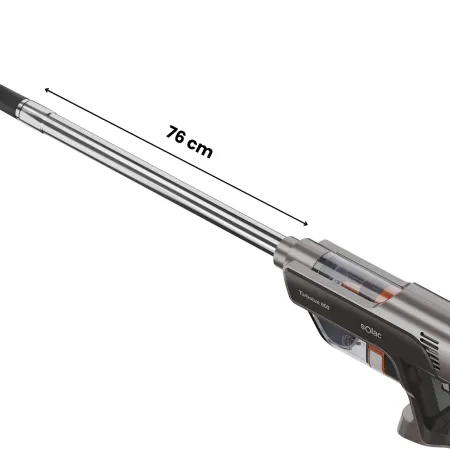 Scopa Elettrica 600W Senza Sacco con Filtro HEPA e Tubo Telescopico