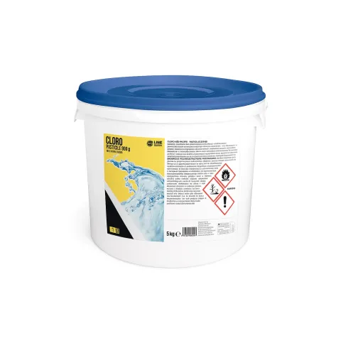 Cloro per Piscina Pastiglie 200g Effervescenti Lenta Dissoluzione 5kg