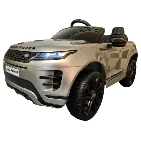 Range Rover 4x4 Evoque Grigio per Bambini Macchina Elettrica a Batteria