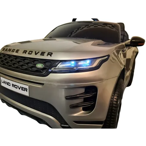 Range Rover 4x4 Evoque Grigio per Bambini Macchina Elettrica a Batteria