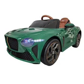 Macchina Elettrica per Bambini 12V Bentley Bacalar Verde Telecomando 2