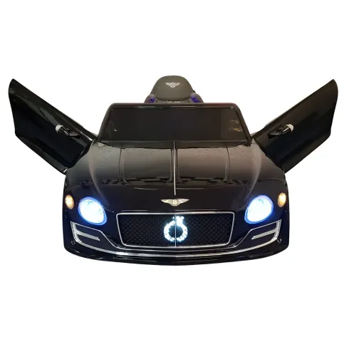 Macchina Bentley EXP Elettrica per Bambini Auto con Telecomando Nera