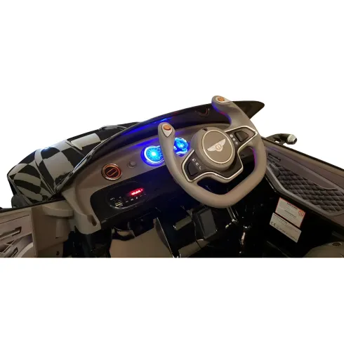 Macchina Bentley EXP Elettrica per Bambini Auto con Telecomando Nera