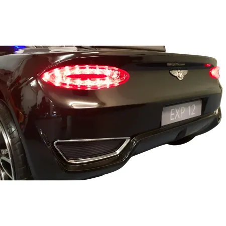 Macchina Bentley EXP Elettrica per Bambini Auto con Telecomando Nera