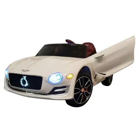 Macchina Elettrica per Bambini Bentley EXP Bianca Auto con Telecomando