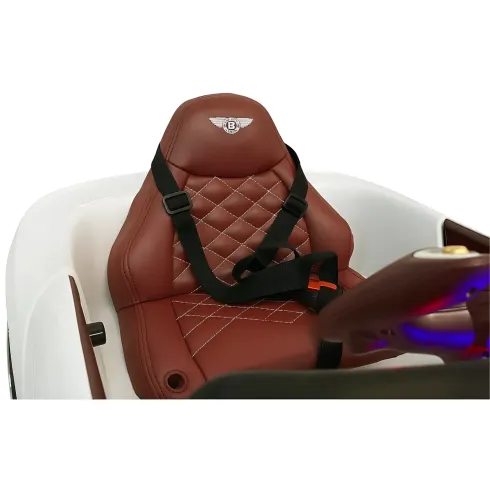 Macchina Elettrica per Bambini Bentley EXP Bianca Auto con Telecomando