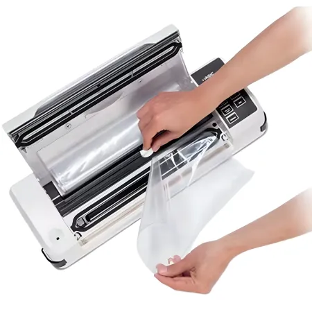 Macchina Sottovuoto 130W Cibi Fragili Pistone Autolubrificante in Teflon