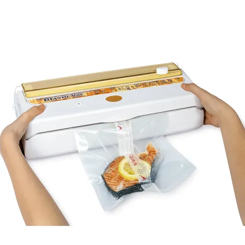 Macchina Sottovuoto Alimenti 0,8 Bar Barra 30cm con Accessori Inclusi